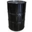 Picture of 55 Gallon Black Steel Tight Head Drum, Rust Inhibited, 2" & 3/4" Rieke Fitting, Poly-Irradiated Gasket, UN Rated,