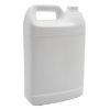 Picture of 128 oz White HDPE 25% PCR Plastic F Style Bottle, 38-400, 140 Gram.