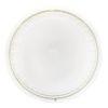 Picture of 3.5-6 Gallon White HDPE Plastic Round Cover, Tear Tab, EPDM Gasket