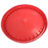 Picture of 3.5-6 Gallon Red HDPE Plastic Pail Cover