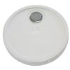 Picture of 3.5-6 Gallon Ivory White HDPE Plastic Cover, Rieke Flex Spout
