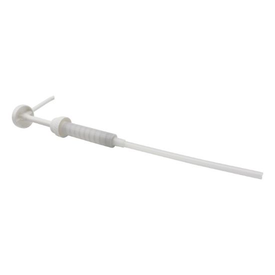 Picture of 38-400 White PP Plastic Dispensing Pump, 30 CC Output, 11-13/16" Dip Tube