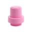 Picture of 51 mm 6TPI Pink PP Drainback Overcap with Foam Liner