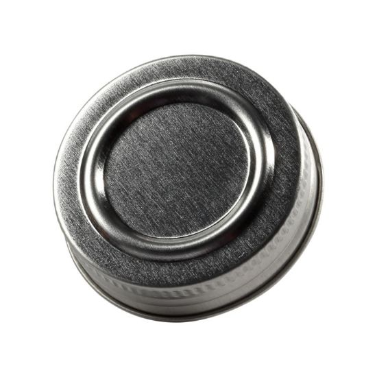 Picture of 43 mm, 43-485 Silver Metal Unlined Screw Cap