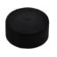 Picture of 24 mm, 24-400 Black Ribbed, Matte Top, PP Plastic Cap w/ F217 Liner