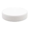 Picture of 89 mm, 89-400 White PP Plastic Deep Skirt Lightweight Cap w/ F-217 Liner