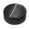 Picture of 38 mm, 38-400 Black PP Plastic Nutra Flapper Cap, PS113 Liner