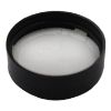 Picture of 38 mm, 38-400 Black PP Plastic Nutra Flapper Cap, PS113 Liner