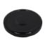 Picture of 82 mm, 82-240 Black Metal Twist Cap w/ Button, Plastisol Liner