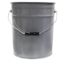 Picture of 5 GALLON GRAY STEEL OPEN HEAD PAIL, RUST INHIBITED, UN RATED