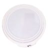 Picture of 20 Gallon Blue Plastic HDPE Open Head Drum w/ Natural Cover, Plastic Level Lock Ring, UN Rated