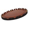 Picture of 5 GALLON BLACK RED PHENOLIC STEEL LUG COVER, NO FITTING