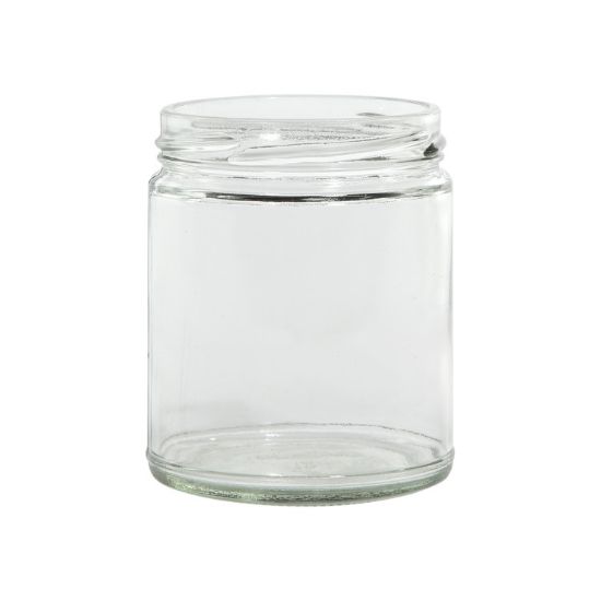 Picture of 9 oz Flint Straight Side Glass Jar, 70 mm Twist Neck