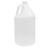 Picture of 128 OZ NATURAL HDPE INDUSTRIAL ROUND BOTTLE , 38-400 NECK FINISH, 120 GRAM