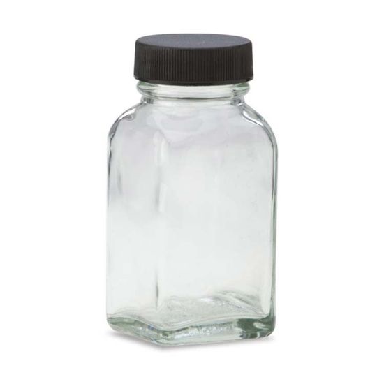 Picture of 2 oz Flint Square Jar, 33-400