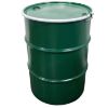 Picture of 55 Gallon Green Steel Open Head Drum, Reconditioned, Phenolic Lining, 2" x 3/4" Fitting
