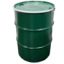 Picture of 55 Gallon Green Steel Open Head Drum, Reconditioned, Phenolic Lining, 2" x 3/4" Fitting