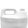 Picture of 128 OZ WHITE HDPE F-STYLE RECTANGULAR BOTTLE, 38-400 NECK FINISH, 140 GRAM