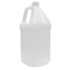 Picture of 128 OZ NATURAL HDPE INDUSTRIAL ROUND BOTTLE, 38-400 FINISH NECK, 120 GRAM, DROP LOCK NECK