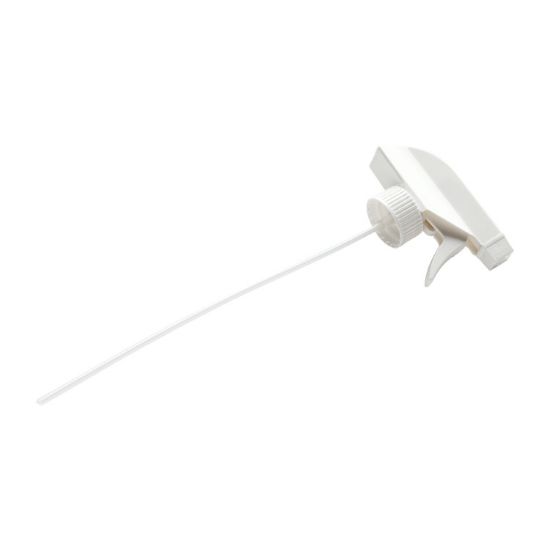 Picture of 28-400 White Trigger Sprayer w/ 9.25" Dip Tube, (Spray/Stream/Off)
