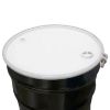 Picture of 55 Gallon Black Steel Reconditioned Open Head Drum, Red Phenolic Lining, White Cover, 2" X 3/4" Fitting, Bolt Ring, UN Rated