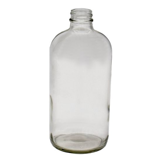 Picture of 16 oz Flint Boston Round, 28-400, 12x1