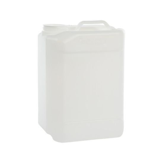 Picture of 10 liter Natural HDPE Square Tight Head, 70 mm, UN Rated
