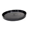 Picture of 3.5-6 Gallon Black HDPE Plastic Tear Tab Pail Cover, UN Rated