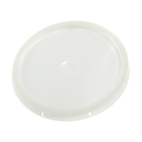Picture of 2 Gallon Natural HDPE Plastic Tear Tab Pail Cover