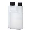 Picture of 8 oz Natural HDPE Twin Neck Bettix, 38-400, 1/2 oz Chamber, 28 Gram