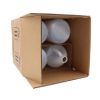 Picture of 128 oz Natural HDPE Plastic Industrial Round Bottle, 38-400, 4x1, 114 Gram, Kraft Box