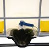 Picture of 275 GALLON RECONDITIONED IBC TOTE, NATURAL BOTTLE,  6" FILL CAP,  2" PLUG, 2" BALL VALVE, EPDM GASKET, RECONDITIONED CAGE