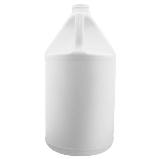 Picture of 128 oz Blue/White HDPE Industrial Round, 120 Gram, 38-400, 4 x 1, Kraft Box