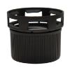 Picture of 38 mm, 38-439 Black Tamper Evident Cap, F-422 Liner