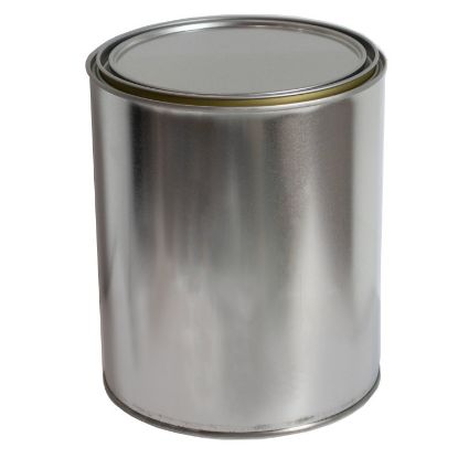 Picture of 1 Gallon Round Paint Can, Gold Lined, 610 x 711 w/ Gold Lined Cover
