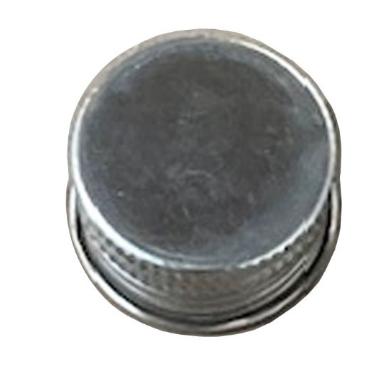 Picture of 1 1/8" Beta Silver Metal Screw Cap, .060 Trifoil w/ F217 Liner