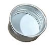 Picture of 1 1/8" Beta Silver Metal Screw Cap, .060 Trifoil w/ F217 Liner