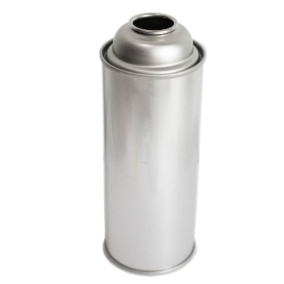 Picture of 17.6 Oz Aerosol Can Unlined, 211 x 604, 3 Piece, Straight Side, 2P Clear Lacquer Exterior