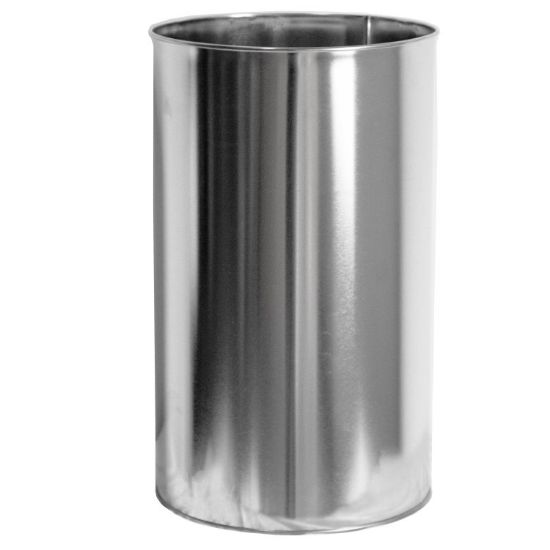 Picture of 3 Gallon Round Dispensing Can, Unlined, 1 1/4" Hole in Bottom, 715 x 1308, 1 1/4" Innerseal Installed, Unlined Slip Cover Lid