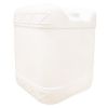 Picture of 5 Gallon White HDPE Plastic Square Tight Head Pail, 70 mm, TE 6 TPI, Closed Vent, 22 mm Cap Installed, UN Rated