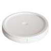 Picture of 3.5-7 Gallon White HDPE Plastic Pail Cover, Tear Tab w/ Gasket, Food Grade, Bagged Not Inverted