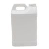 Picture of 2.5 Gallon White HDPE Plastic F-Style Bottle,  Flame Treated, 2 x 1, 63mm 63-485, White Box w/ Hand Holds,  365 Gram, UN Rated