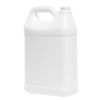 Picture of 128 oz White HDPE Plastic F-Style Bottle, 38mm 38-400 Rexam Child Resistant Snap Lok Neck Finish, 150 Gram