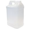 Picture of 2.5 Gallon Natural HDPE Plastic F-Style Bottle, 63mm 63-485, 2 x 1 White Reshipper Box w/ Hand Holes, UN Rated