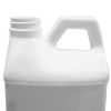Picture of 48 oz White HDPE Plastic Rectangular F-Style Bottle