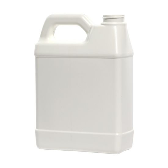 Picture of 64 oz White HDPE Plastic F-Style Bottle, 38mm 38-400, 95 Gram