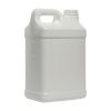 Picture of 10 Liter White HDPE F-Style Bottle, 63 mm Rieke Tamper Evident ABO, 2 x 1 White Reshipper w/ Divider & Hand Holes