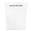 Picture of 10 Liter White HDPE F-Style Bottle, 63 mm Rieke Tamper Evident ABO, 2 x 1 White Reshipper w/ Divider & Hand Holes