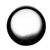 Picture of 28mm 28-410 Black PP Plastic Cap, Smooth Top, Ribbed Sides, F217 & PS22 Plain Liner