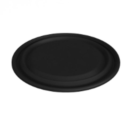 Picture of 30 Gallon Black HDPE Plastic Drum Cover for Nestable Drums
